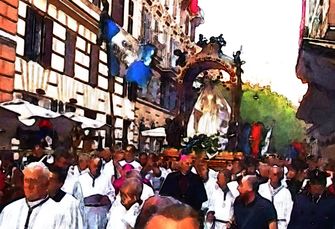 21 luglio 2012 processione Madonna del Carmine terza parte